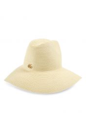 Gucci Woven Straw Sun Hat   Nordstrom at Nordstrom